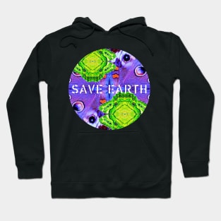 Save Earth Global Warming Climate Change Go Green Earth Day Hoodie
